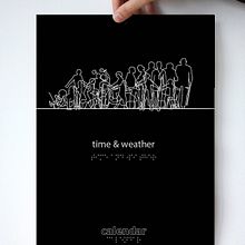 Time & Weather. Design, and Traditional illustration project by Paz Blanco - 09.20.2011