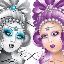 DarkSide. Traditional illustration project by Francina Ruana Martinez - 09.21.2011