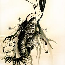 Delirium Tremens. Traditional illustration project by Ana Cobos Escalante - 09.21.2011
