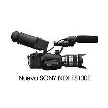 Sony NEX FS100E. Motion Graphics, Film, Video, TV, and Advertising project by Javier Ruiz de Arcaute García - 09.26.2011