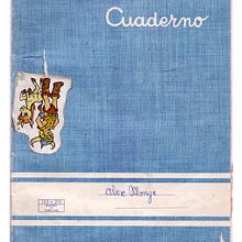 MI CUADERNO INFANTIL. Ilustração tradicional projeto de Àlex Monge - 09.10.2011