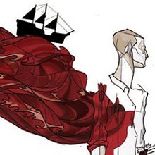 "El Otro Mundo del Vino". Design, Traditional illustration, and Advertising project by Javier Jubera García - 10.12.2011