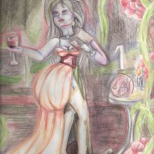 Figuras Animales y Femeninas (Año 2011). Traditional illustration, Fine Arts, Editorial Illustration, Children's Illustration, and Watercolor Painting project by Beatriz Ebert - 10.12.2011