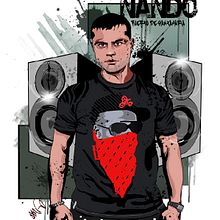 NANDO. Design, and Traditional illustration project by Daniel Rodriguez Morales - 10.20.2011