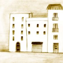 El pueblo Ein Projekt aus dem Bereich Traditionelle Illustration von Lola Roig - 22.10.2011