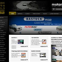 m32classicparts. UX / UI project by Carlos Narro Diego - 10.31.2011