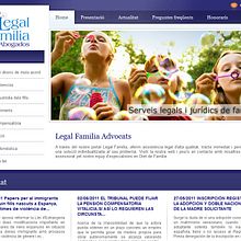 Legal Familia. UX / UI project by Carlos Narro Diego - 10.31.2011