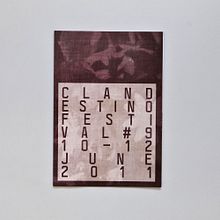 Gráfica · Clandestino Festival. Un proyecto de Diseño de Roberto Vidal Studio - 02.11.2011
