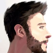 & me. Traditional illustration project by Albert Escrichs© - 11.04.2011