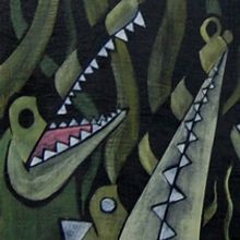 ''COCODRILOS''. Un proyecto de Ilustración tradicional de Natxo Ramirez Garcia - 08.11.2011