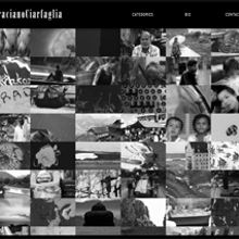 Gracianociarfaglia. Programming, and UX / UI project by Francesc - 11.06.2011