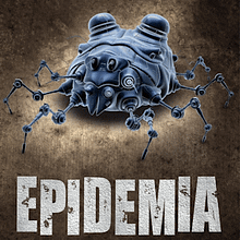 Epidemia. Ilustração tradicional, e 3D projeto de Àlex Monge - 07.11.2011