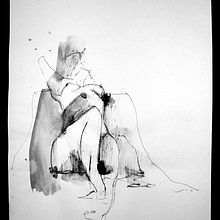 dibujos - bocetos. Un projet de Illustration traditionnelle de lara peces ruisánchez - 09.11.2011