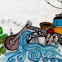 Ilustración | Portugal . Un progetto di Illustrazione tradizionale di Natacha Côrte-Real Duarte Pessanha - 10.11.2011