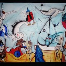 Ilustración | Las Tentaciones de San Anton . Un progetto di Illustrazione tradizionale di Natacha Côrte-Real Duarte Pessanha - 10.11.2011