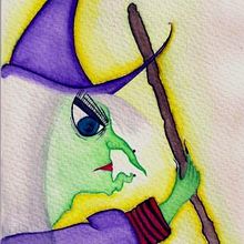 Ilustración | Cuento La Bruja Dora y su Escoba Voladora. Un progetto di Illustrazione tradizionale di Natacha Côrte-Real Duarte Pessanha - 10.11.2011