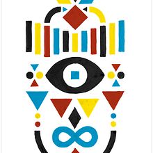 Geometría y color. Un progetto di Design e Illustrazione tradizionale di Erre Gálvez - 14.11.2011