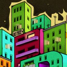Urbe. Traditional illustration, and UX / UI project by Carlos Cebrián Ruiz - 11.14.2011