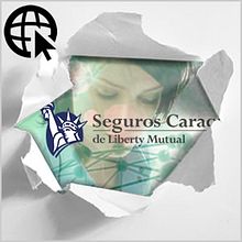 Seguros Caracas (0800-Liberty). Un proyecto de Diseño e Informática de Joel Astete - 15.11.2011