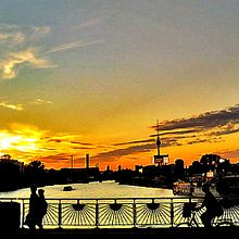 Anochece sobre el Spree. Photograph project by Carlos Ramos - 11.17.2011