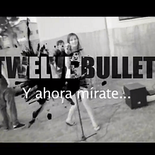 Producción videoclip musical TWELVE BULLETS . Design, Ilustrație tradițională, Film, video și televiziune, UX / UI, Fotografie, Muzică și Publicitate de Eva Soldino - 11.19.2011