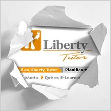 Liberty Tutor (Intranet propuesta). Traditional illustration, IT, and Advertising project by Joel Astete - 11.24.2011