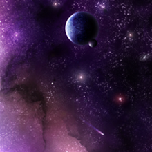 Space observatory. Traditional illustration project by Ana - 11.28.2011