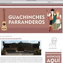 Rediseño del blog Guachinches Parranderos. Un proyecto de Diseño e Ilustración tradicional de Irene Cabrera - 04.12.2011