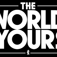 The World Is Yours. B&W. Design, and Traditional illustration project by Nando Feito Baena - 12.06.2011