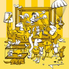 El Corte Inglés - Ilustraciones. Un proyecto de Diseño, Ilustración tradicional y Publicidad de Pedro Vila de la Mata - 07.12.2011