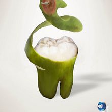 Oral B. Traditional illustration, and Advertising project by pandorco - 12.07.2011