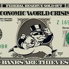 Crisis económica mundial. Traditional illustration project by pandorco - 12.09.2011