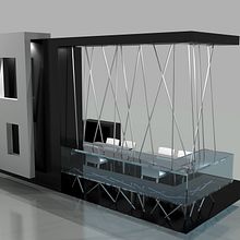 Stands. 3D project by Diego Ortolá - 12.16.2011