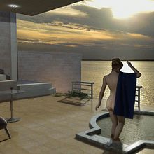 terrace in paradise. 3D project by Nicolas Junco - 12.13.2011