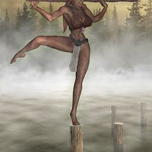 duende. Traditional illustration, and 3D project by Nicolas Junco - 12.13.2011