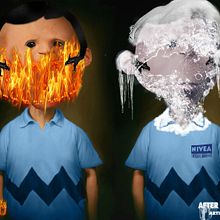 Nivea aftershave artic freeze. Advertising project by pandorco - 12.18.2011