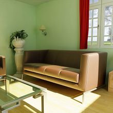 Living Room. Design, and 3D project by Nicolas Junco - 12.26.2011