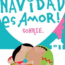 navidad es amor!. Un proyecto de Diseño e Ilustración tradicional de kapitan ketchup - 02.01.2012