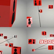 Chat TV. Design, Motion Graphics, and 3D project by Francesc Risalde - 01.03.2012