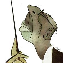 Igor Stravinsky. Design, and Traditional illustration project by j v - 01.05.2012