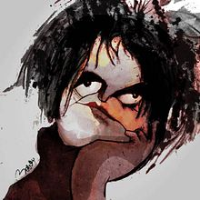 Robert Smith. Design, and Traditional illustration project by j v - 01.05.2012