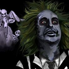 Beetlejuice. Design, and Traditional illustration project by Álvaro Moldes - 01.05.2012