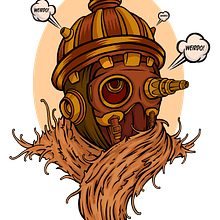 Weirdo!. Design, and Traditional illustration project by Leone - 01.09.2012