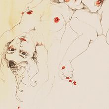 Desnudas (ilustraciones). Design, and Traditional illustration project by Cecilia Sánchez - 01.10.2012
