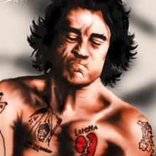 Max Cady. Design, and Traditional illustration project by Álvaro Moldes - 01.13.2012