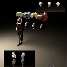 Personaje 3d Sophie. Design, and 3D project by Jose Luis Torres Arevalo - 01.16.2012