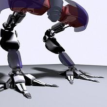 Robot (Parte). Design, and 3D project by Jose Luis Torres Arevalo - 01.16.2012