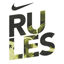 Nike Rules t-shirt. Design project by Pablo Arenales - 01.17.2012
