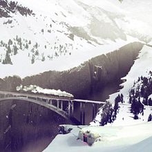 Matte Painting Mountain adventure. Traditional illustration project by Pablo Arenales - 01.17.2012