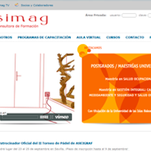 Asimag Internacional. Design, and Programming project by Jose Lorenzo Espeso - 01.17.2012